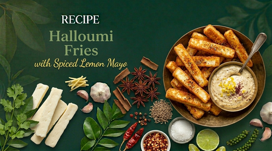 Nature Spices – Halloumi Fries with Spiced Lemon Mayo