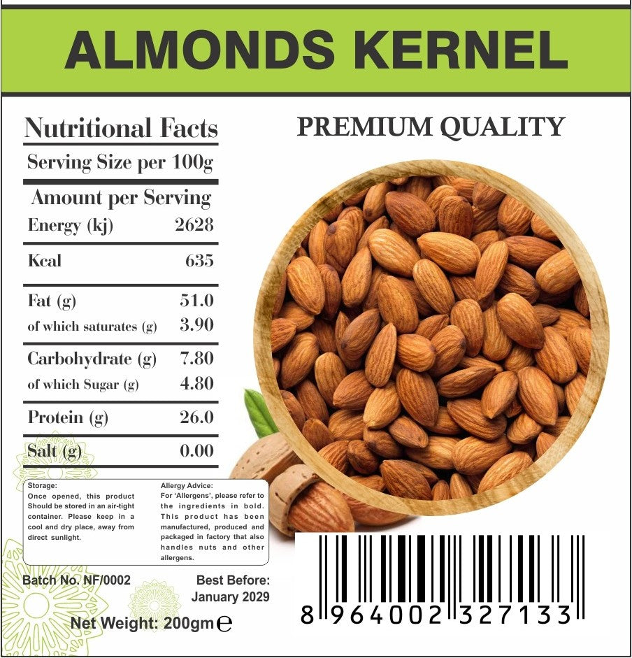Almonds Kernel