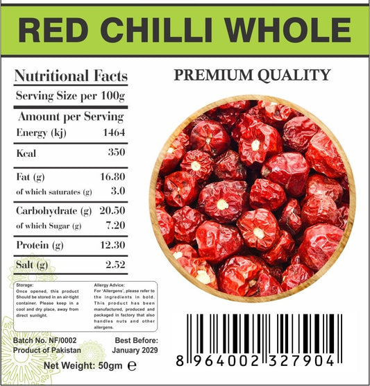 Red Chilli Whole