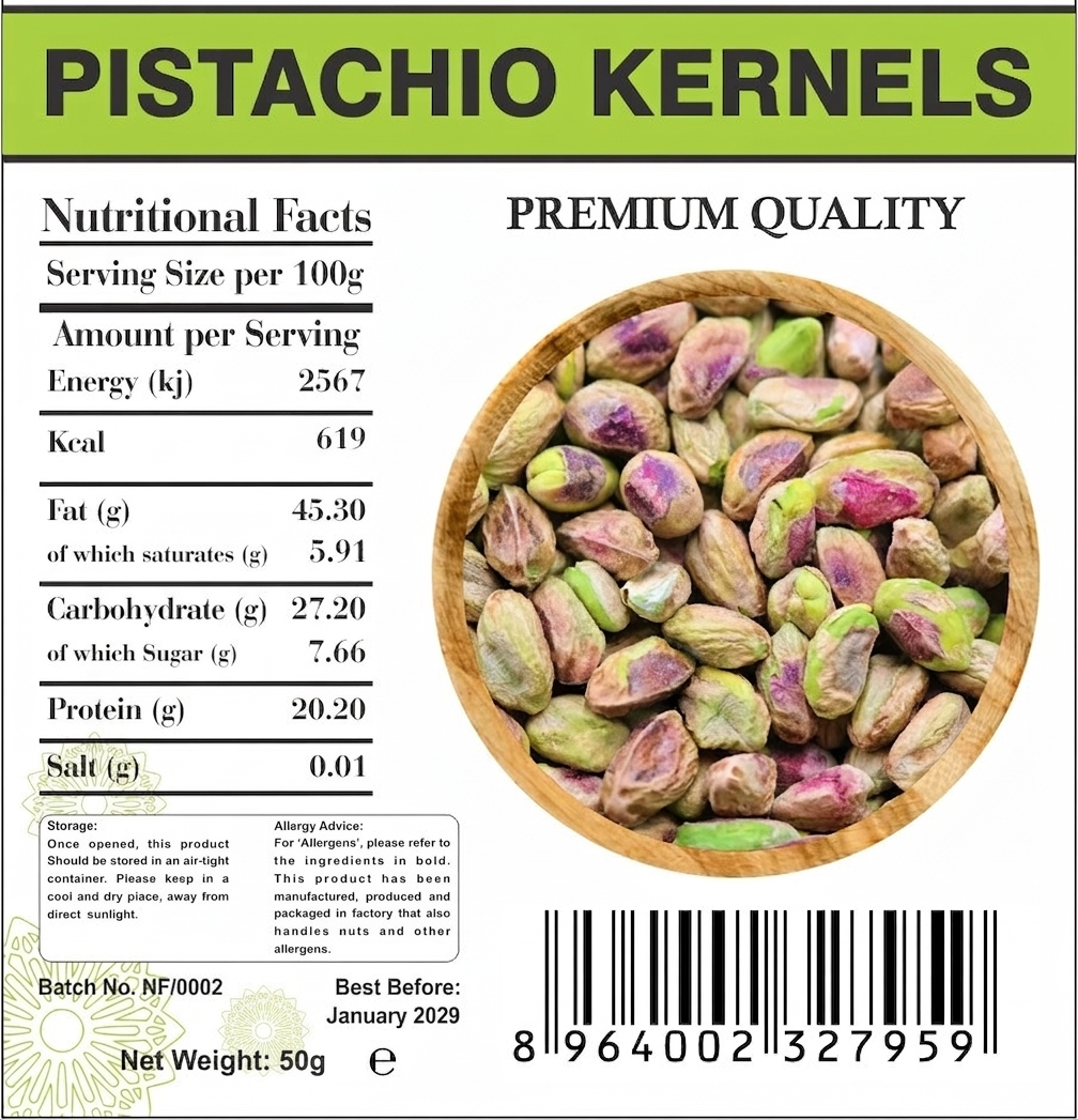 Pistachio Kernels