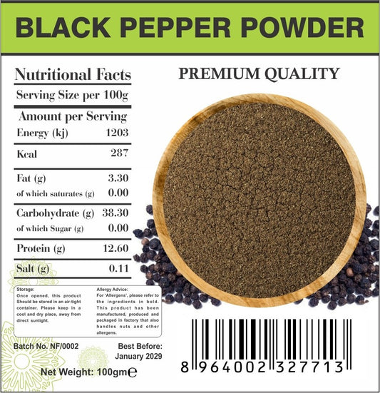 Black Pepper Powder