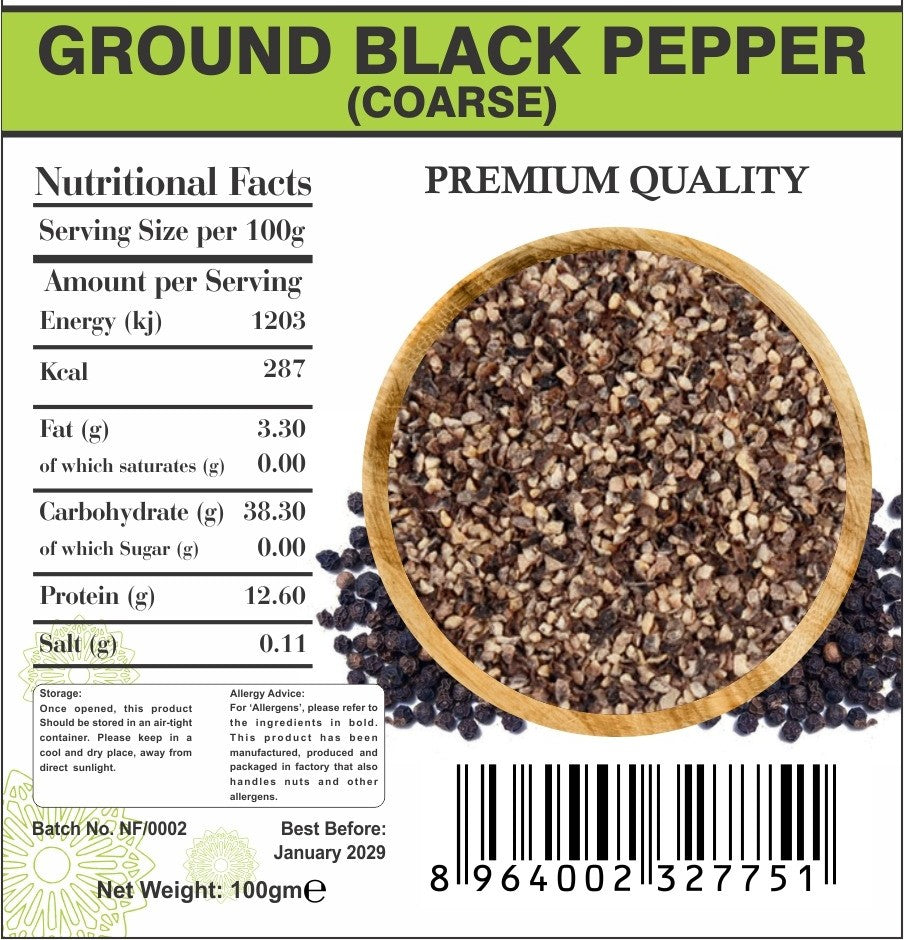 Ground Black Pepper (Caorse)