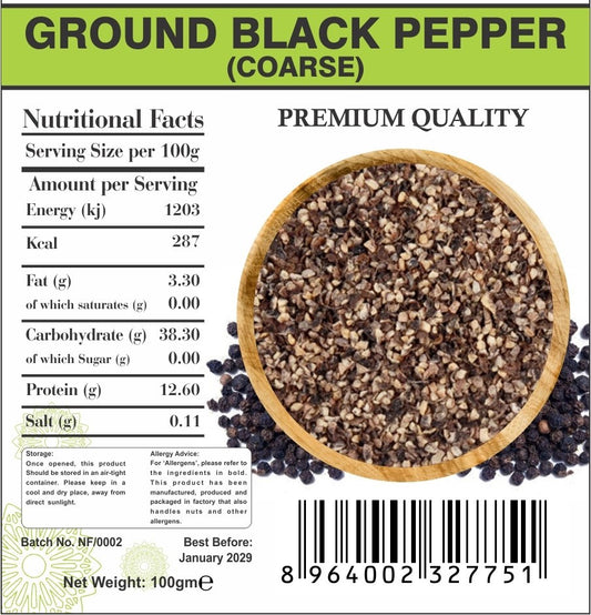 Ground Black Pepper (Caorse)