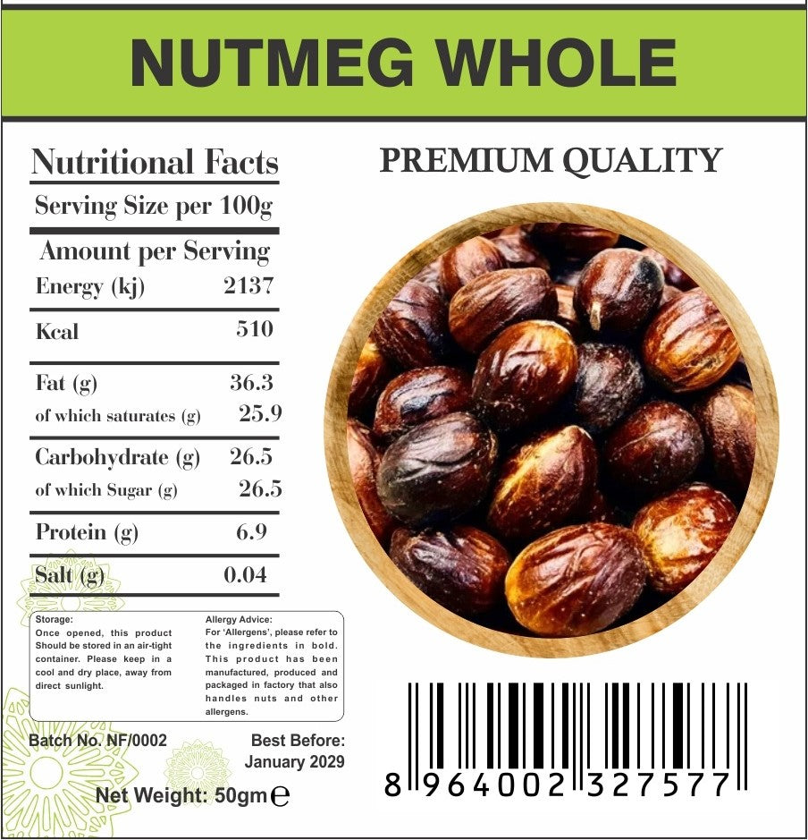 Nutmeg Whole