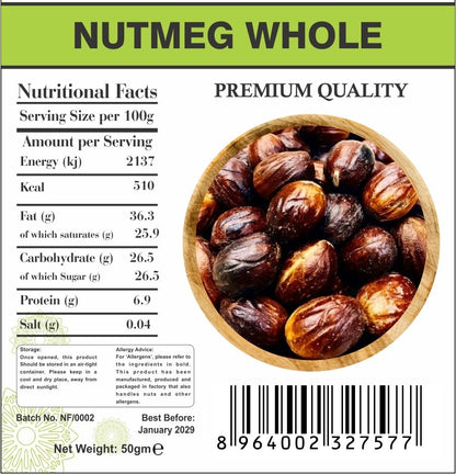 Nutmeg Whole