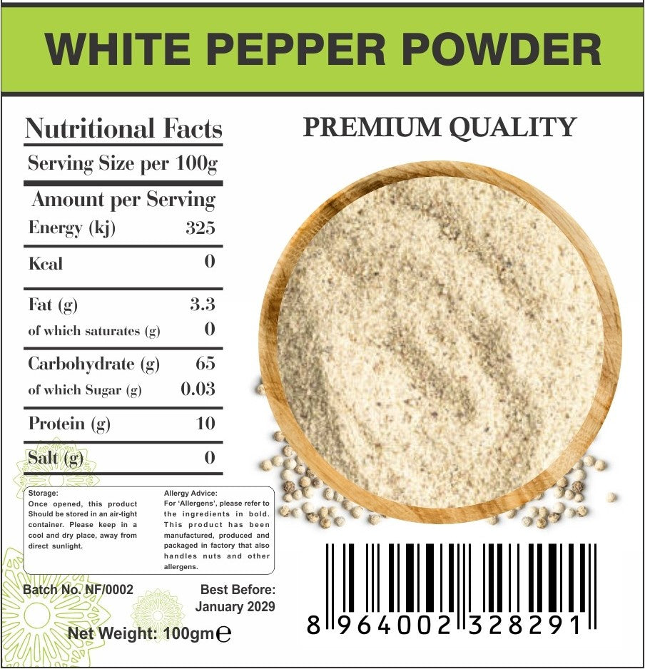 White Pepper Powder