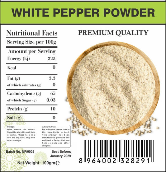White Pepper Powder